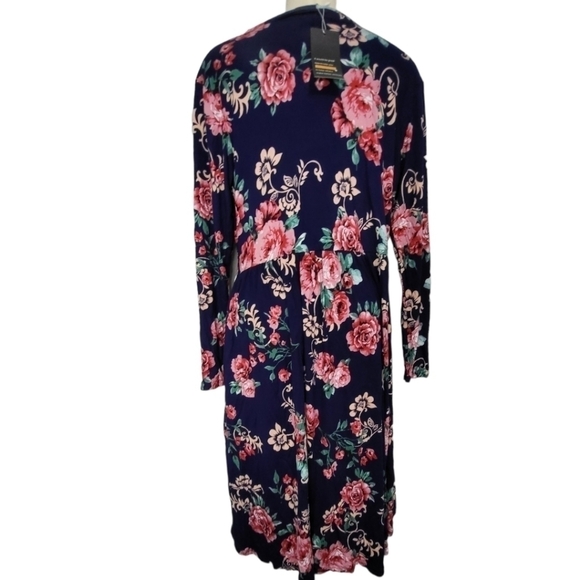 Women's Boutique Floral Cottagecore Long Sleeve Dress Size XL - Picture 5 of 9
